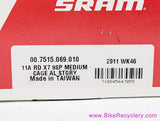 NIB/NOS SRAM X7 9-Speed Rear Derailleur: Medium Cage - Grey