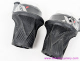 SRAM XX 2x10 Speed Twist Grip Shifters: Carbon (New Take-Off)