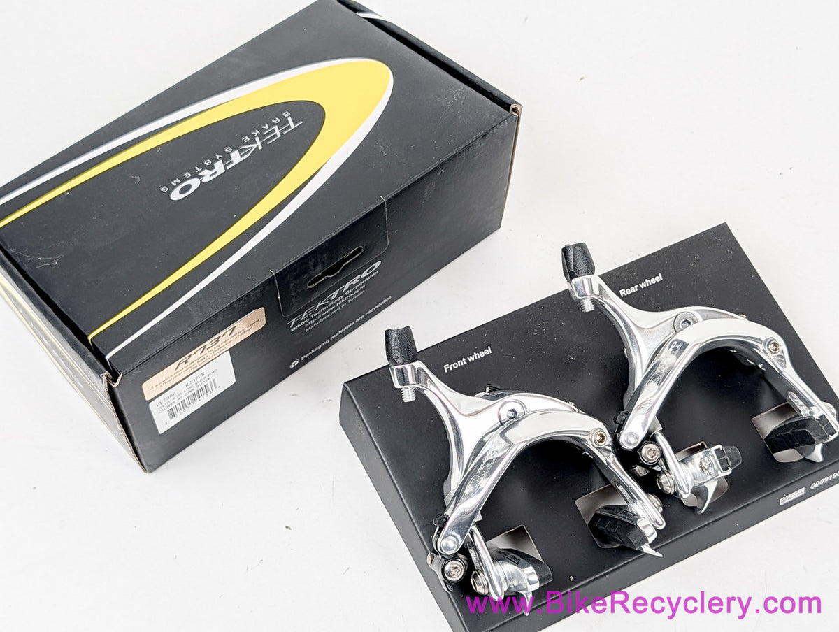 Tektro Quartz R737 Mid / Long Reach Brakeset: 47-57mm - Silver (NEW)