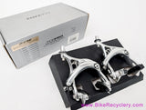 Tektro R538 Mid / Long Reach Brakeset: 47-57mm - Silver (NEW)