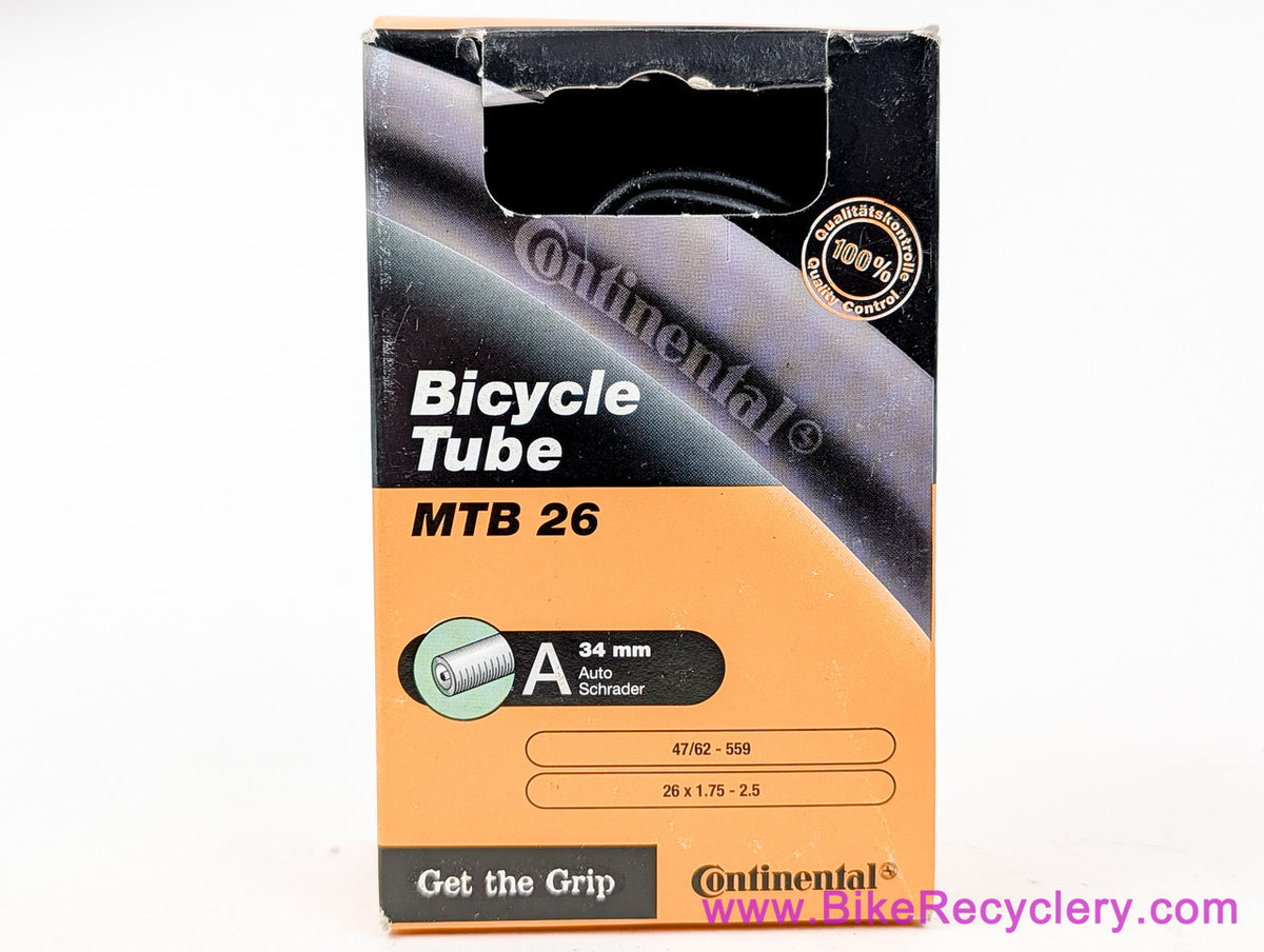 Continental 26" MTB Inner Tube : 1.75 - 2.5" - Schrader (34mm Valve)