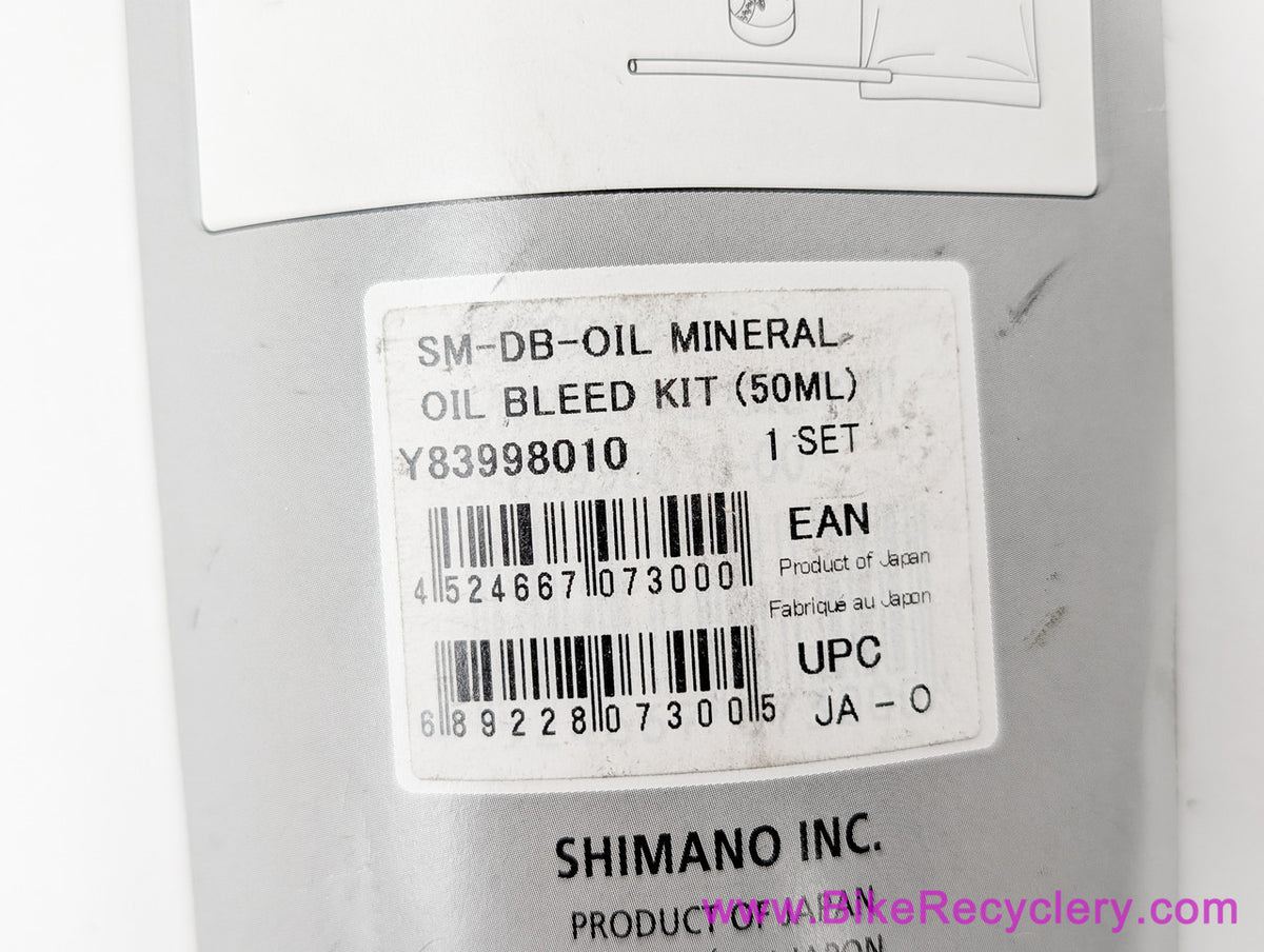 Shimano Hydraulic Disc Brake Mineral OIl: DB-SM-Oil: 50ML