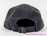 Rockshox 5-Panel Confetti Wool Hat: Black (NEW)