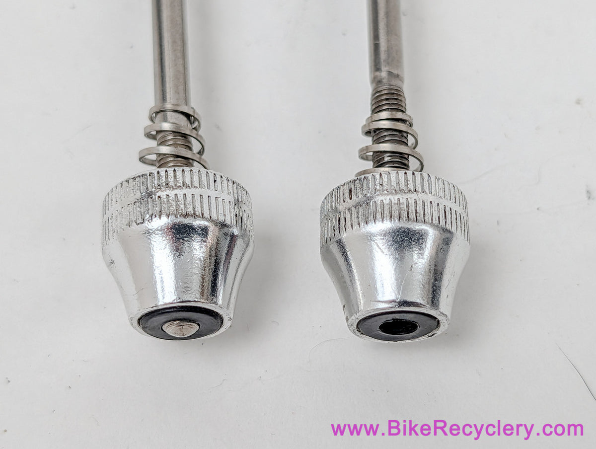 ZIPP Road QR Skewer Set: 100/130mm Front/Rear - Silver (EXC)
