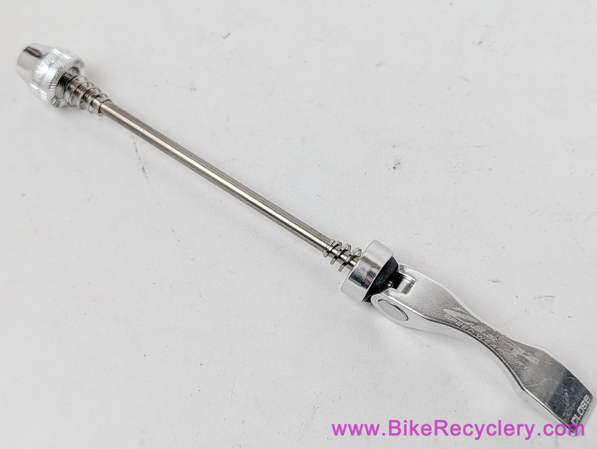 ZIPP Road Front QR Skewer: 100mm - Silver (EXC)