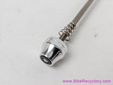 ZIPP Road Front QR Skewer: 100mm - Silver (EXC)