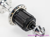 NIB/NOS Shimano Dura Ace 7400 Hub Set: 6/7s UG Freehub - 32H x 126mm - HB-7400 Front FH-7400 Rear - QR Skewers + 7 Speed Spacer