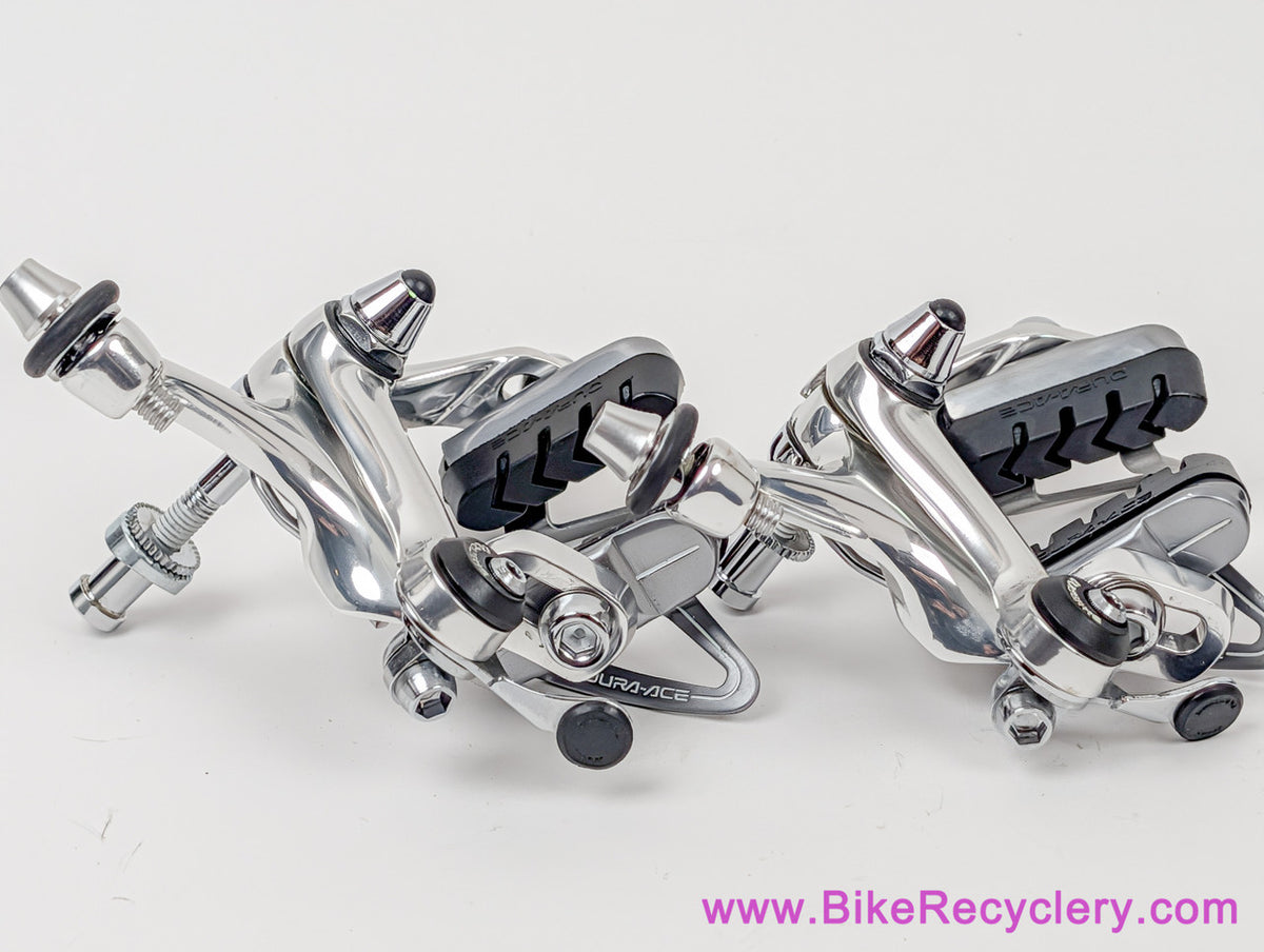NIB/NOS Shimano Dura Ace 7400 Brakeset Brake Levers: Original Hoods - BL-7400 Levers + BR-7400 Calipers + Cables/Housing