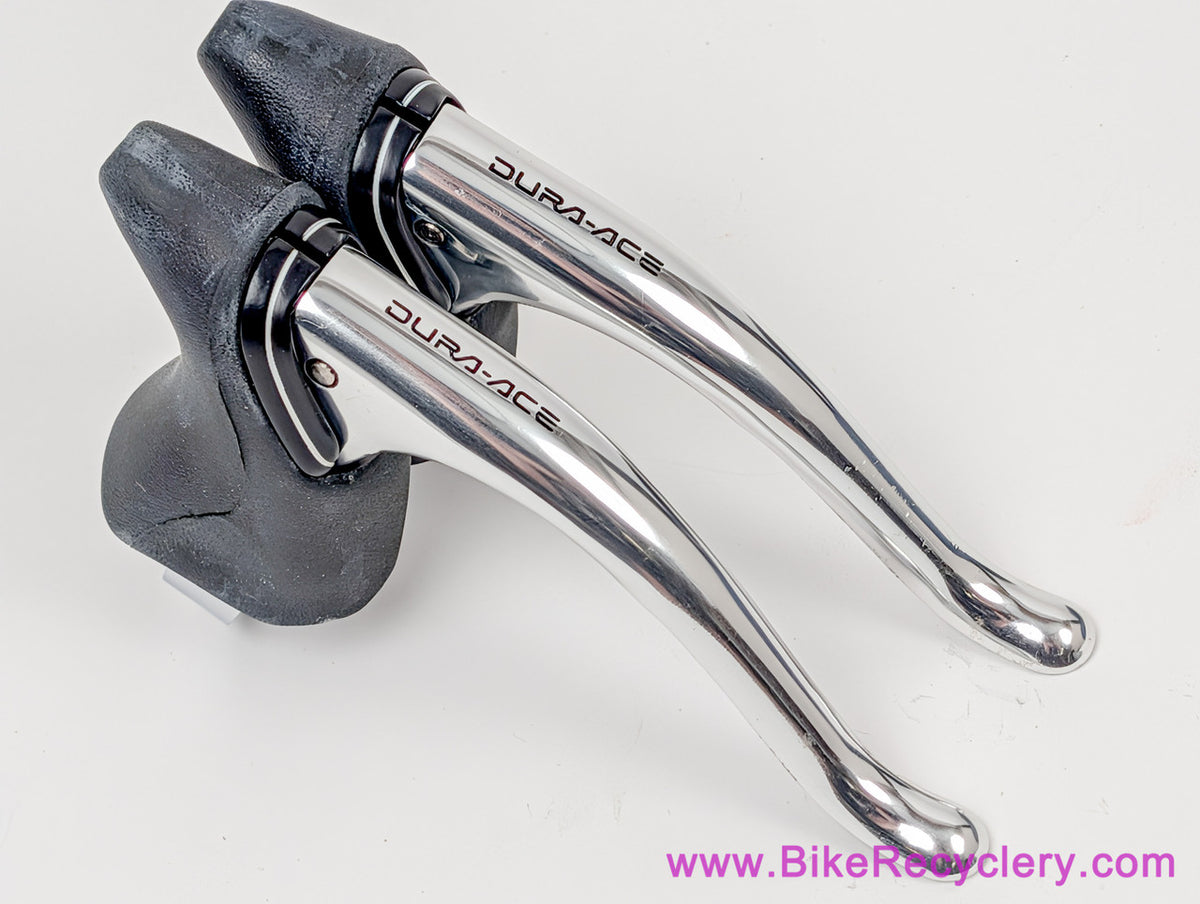 NIB/NOS Shimano Dura Ace 7400 Brakeset Brake Levers: Original Hoods - BL-7400 Levers + BR-7400 Calipers + Cables/Housing