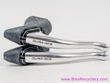 NIB/NOS Shimano Dura Ace 7400 Brakeset Brake Levers: Original Hoods - BL-7400 Levers + BR-7400 Calipers + Cables/Housing