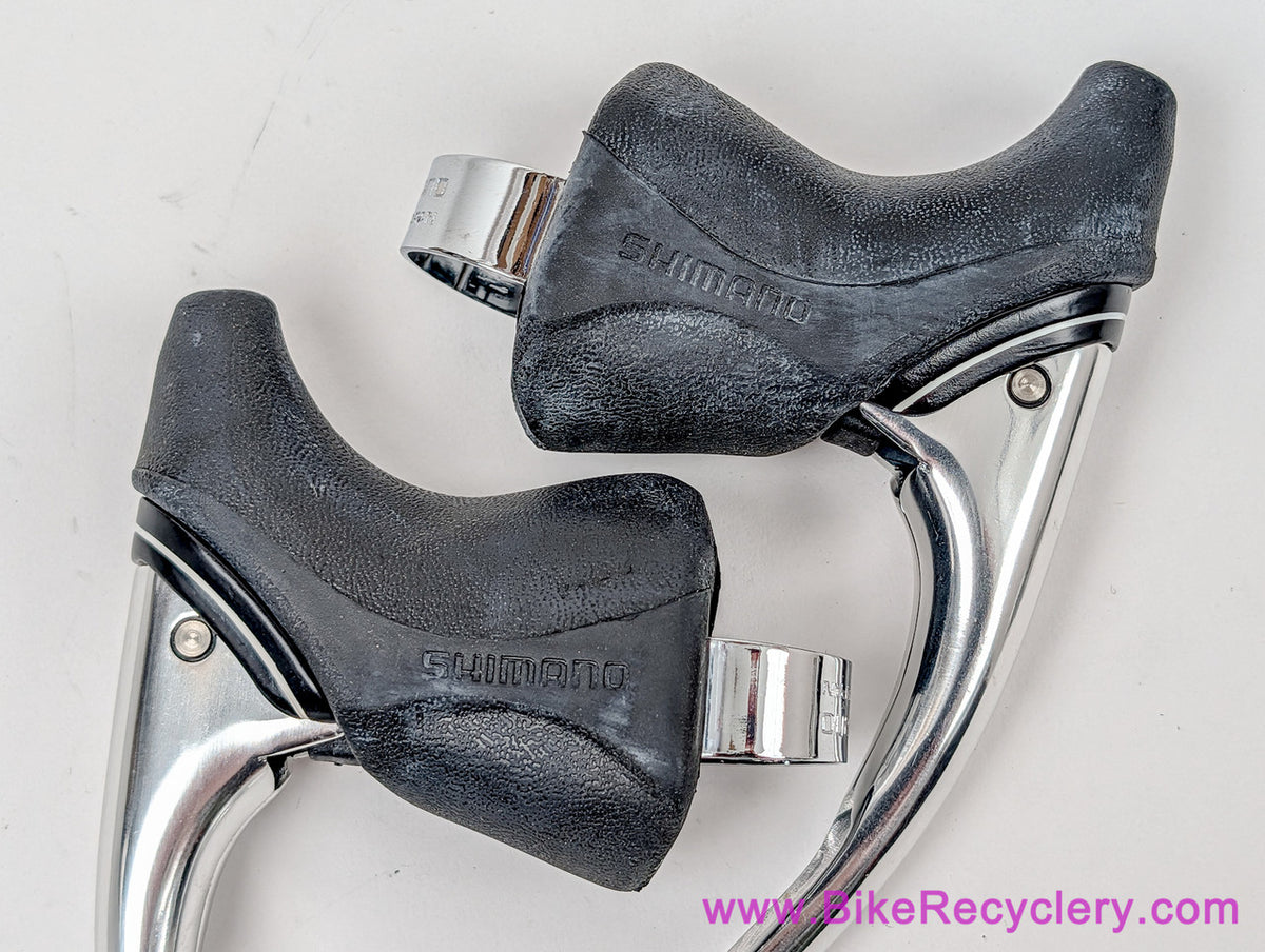 NIB/NOS Shimano Dura Ace 7400 Brakeset Brake Levers: Original Hoods - BL-7400 Levers + BR-7400 Calipers + Cables/Housing