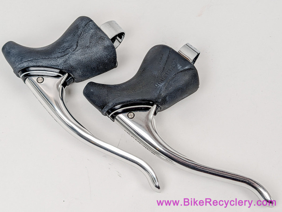 NIB/NOS Shimano Dura Ace 7400 Brakeset Brake Levers: Original Hoods - BL-7400 Levers + BR-7400 Calipers + Cables/Housing