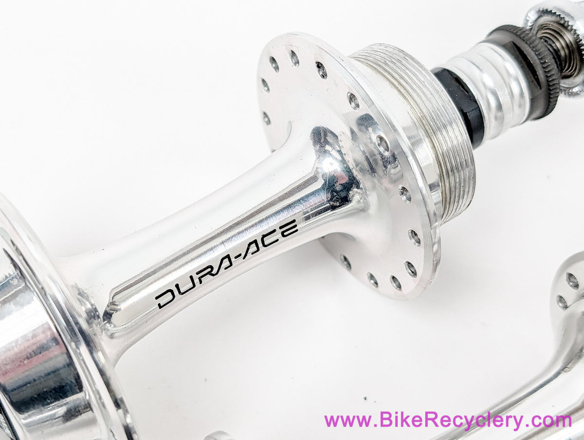 Shimano Dura Ace FH/HB -7400 Hubset: Freewheel - 32H x 126mm - QR Skewers (MINT <50 Miles))