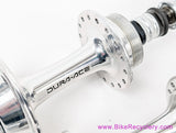 Shimano Dura Ace FH/HB -7400 Hubset: Freewheel - 32H x 126mm - QR Skewers (MINT <50 Miles))