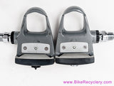 Shimano 600 / Ultegra PD-6402 Clipless Pedals: Grey (Barely Used Near Mint+++)