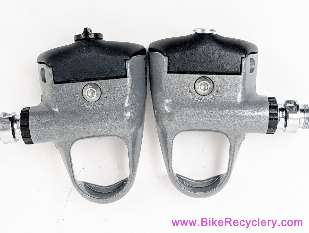 Shimano 600 / Ultegra PD-6402 Clipless Pedals: Grey (Barely Used Near Mint+++)