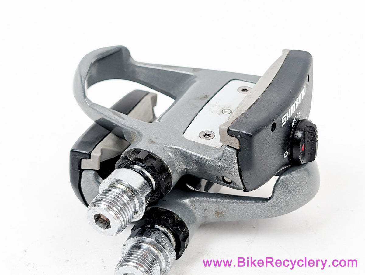 Shimano 600 / Ultegra PD-6402 Clipless Pedals: Grey (Barely Used Near Mint+++)