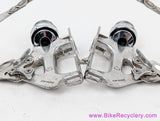 Dura Ace AX PD-7300 Dyna Drive  DD Pedals: Large Toe Clips (Smooth)