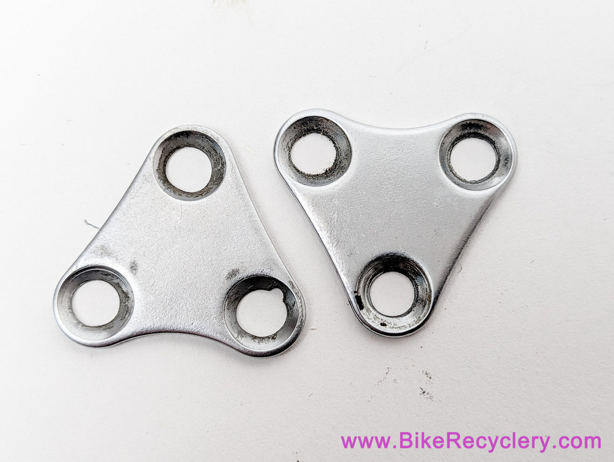 Shimano 105 PD-1050 Aero Pedal Toe Clip Mounting Plate (Pair, Used)