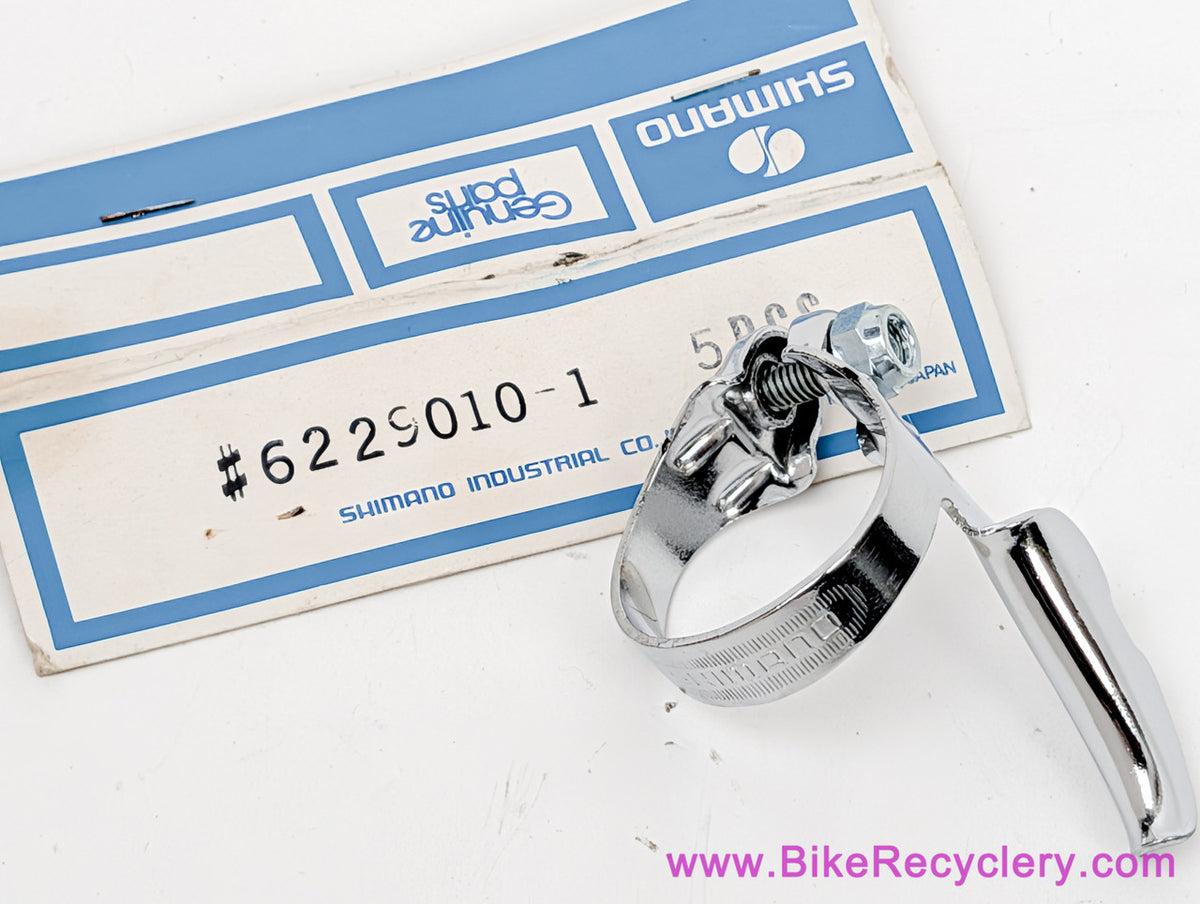 NOS Shimano Bottom Bracket Cable Guide: Single - 1 1/8" Downtube - Original Bolt/Nut (Many Available)