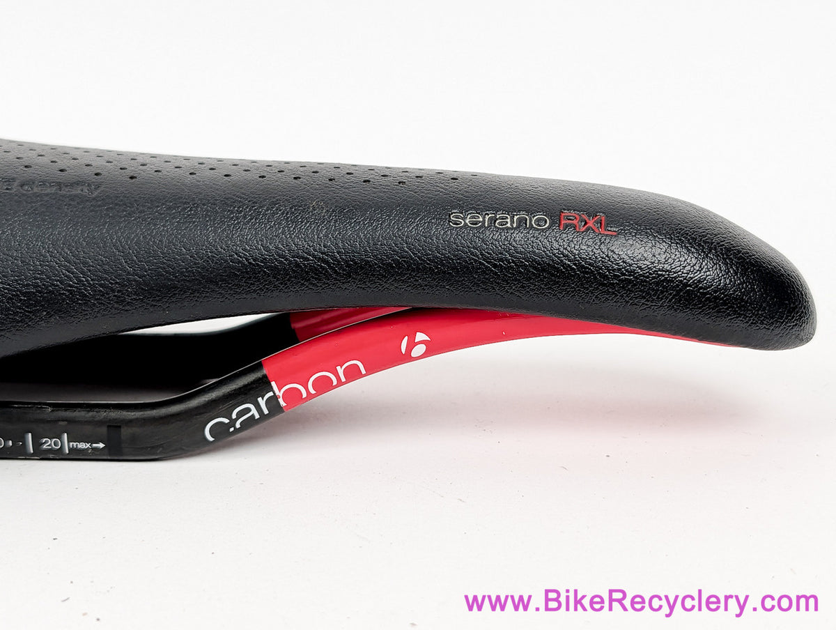 Bontrager Serano RXL Carbon Saddle: 138mm - Black (Low Miles Near Mint+)
