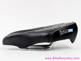 ISM PR 2.0 Split Noseless Saddle: 40 Series - Black (New Take-Off)