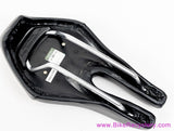 ISM PR 2.0 Split Noseless Saddle: 40 Series - Black (New Take-Off)