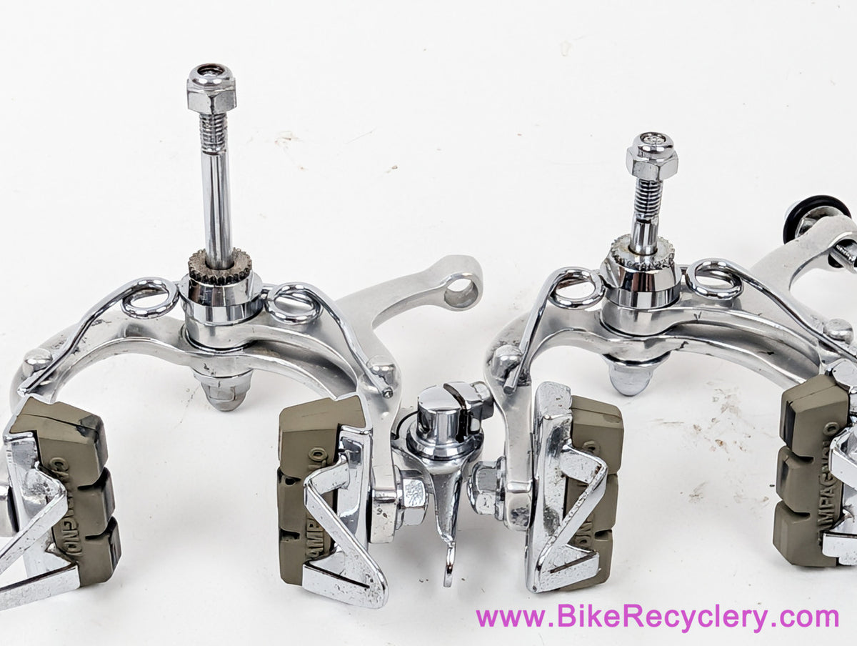 Campagnolo Nuovo Record Brakeset: #2040 - Nutted - Standard Reach - Flat QR Pre CPSC (Near Mint)