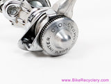 Campagnolo Nuovo Gran Sport Downtube Shifters: #1014/1 - 1974-1983 - Twin Downtube Clamp - Knurled Nuts (Near Mint+)