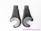 Campagnolo 1010/B Fork Ends: No Eyelet - 1980's (Sold in Pairs)