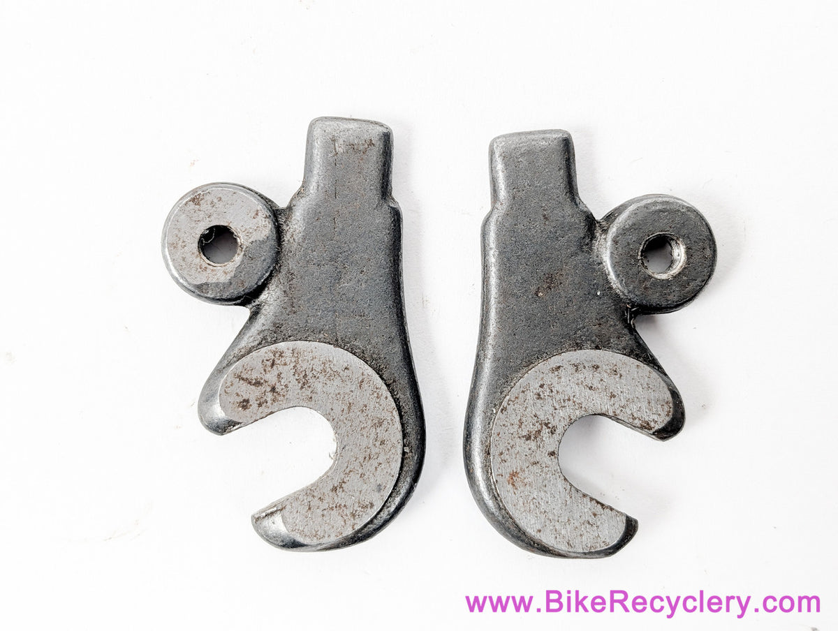 Campagnolo 1010 Fork Ends: With Eyelet - 1980's (Sold in Pairs)