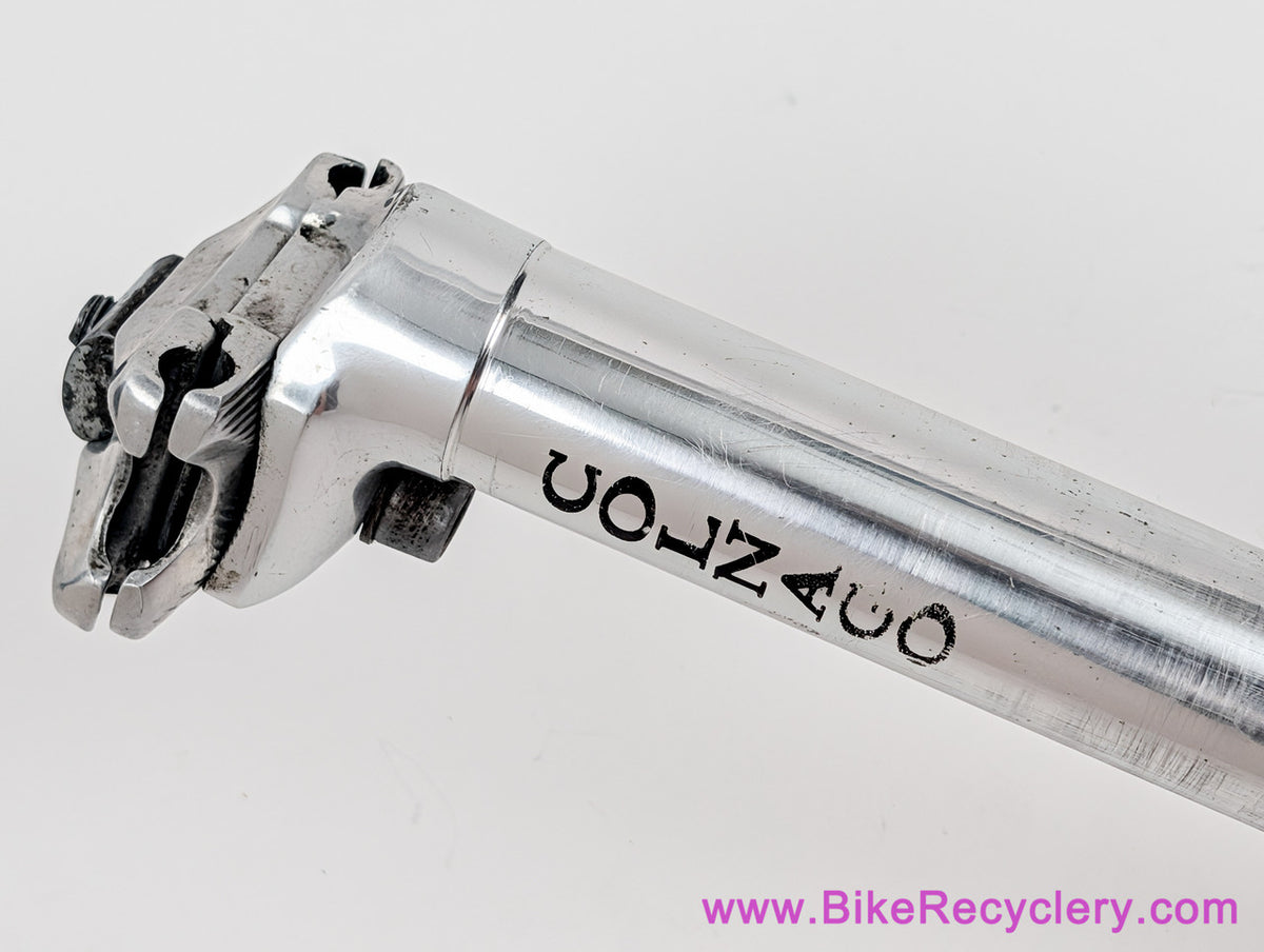 Selcoff Team Colnago Seatpost: 27.2mm - Vintage 1990's - Silver ano - Made in Italy