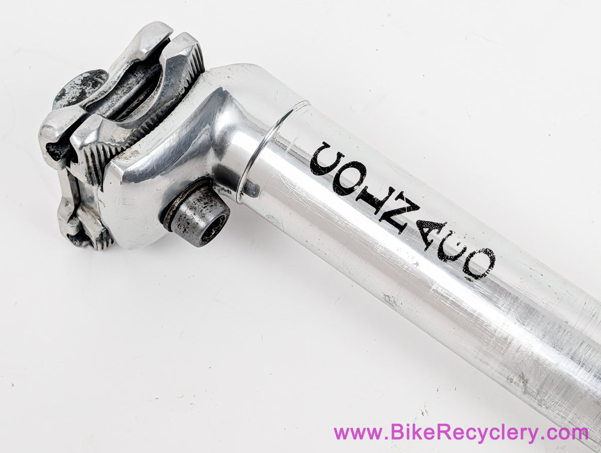 Selcoff Team Colnago Seatpost: 27.2mm - Vintage 1990's - Silver ano - Made in Italy