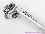 Selcoff Team Colnago Seatpost: 27.2mm - Vintage 1990's - Silver ano - Made in Italy