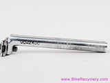Selcoff Team Colnago Seatpost: 27.2mm - Vintage 1990's - Silver ano - Made in Italy