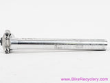 Selcoff Team Colnago Seatpost: 27.2mm - Vintage 1990's - Silver ano - Made in Italy