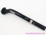FSA K-Force Carbon Seatpost: 31.6mm x 350mm - Setback - Black (EXC)