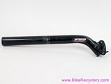 FSA K-Force Carbon Seatpost: 31.6mm x 350mm - Setback - Black (EXC)