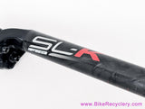 FSA SL-K Raw Carbon Seatpost: 27.2mm x 350mm - Setback - Black (Near Mint+)