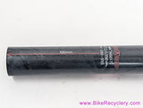 FSA SL-K Raw Carbon Seatpost: 27.2mm x 350mm - Setback - Black (Near Mint+)