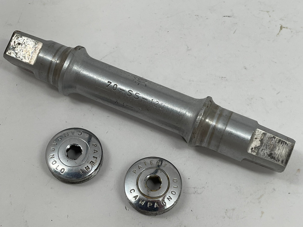 Campy NR spindle and dust caps