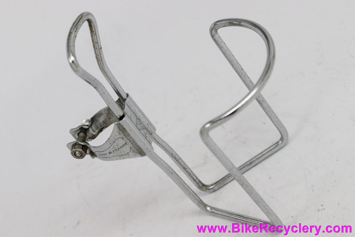 Spécialités TA Criterium Ref. 216 Band-on Steel Water Bottle Cage: Ref 16 Clamp (EXC+)