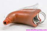 NOS MAFAC Course / 2000 Brake Levers w/ 1 Brown Full Hood