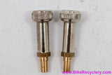 NOS Mafac Brake Lever Barrel Adjusters: "Competition" Large Size (Pair)