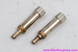 Mafac Brake Lever Barrel Adjusters: "Racing" Small Size (Pair, Mint/Used)