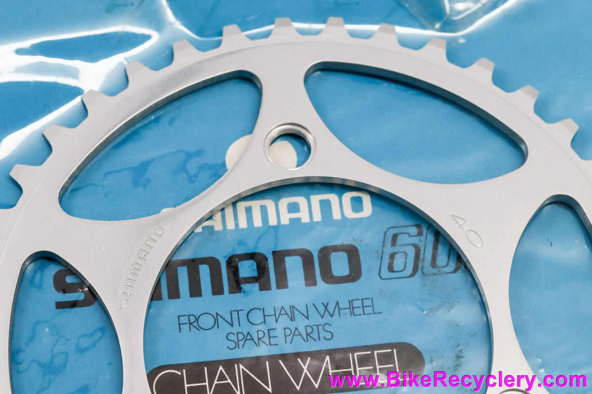 NIB/NOS Shimano 600 1st Gen 3 Bolt Chainring for GC-100: 40t Inner