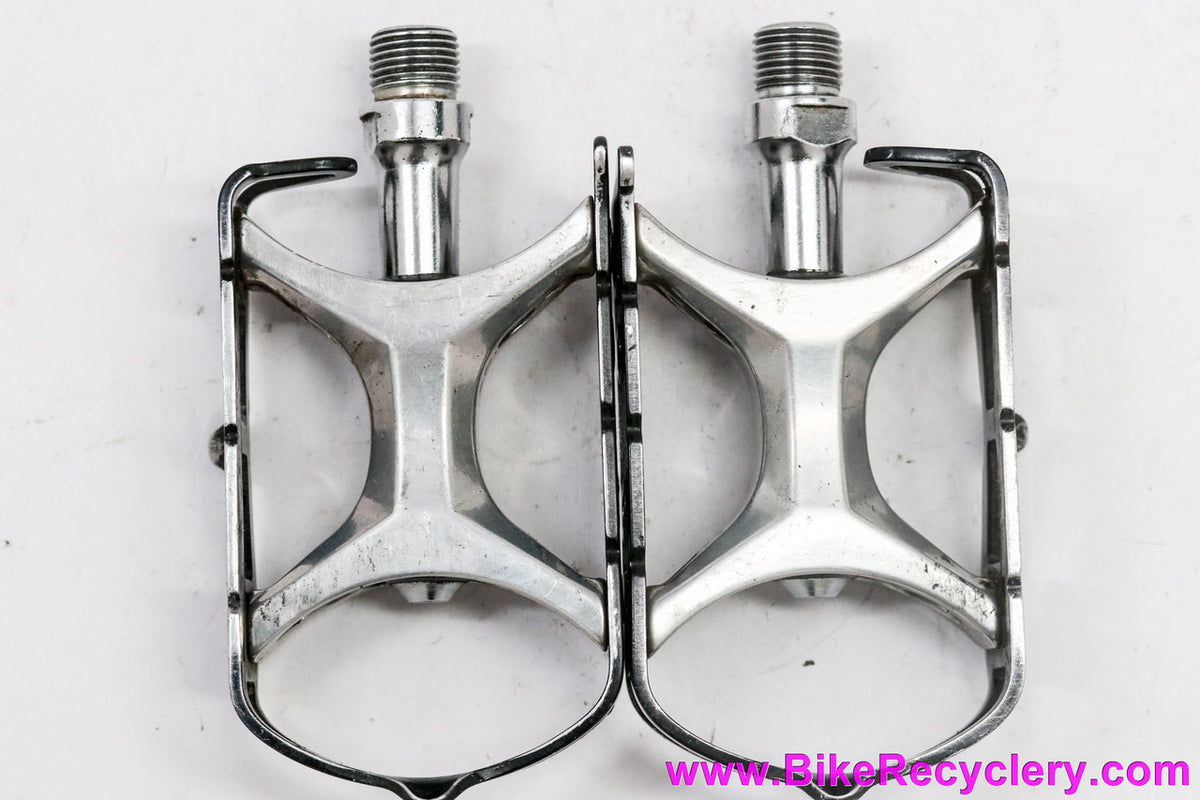 Suntour Superbe Road Pedals: PL-4000 - Black - Quill (Perfect Bearings EXC+)