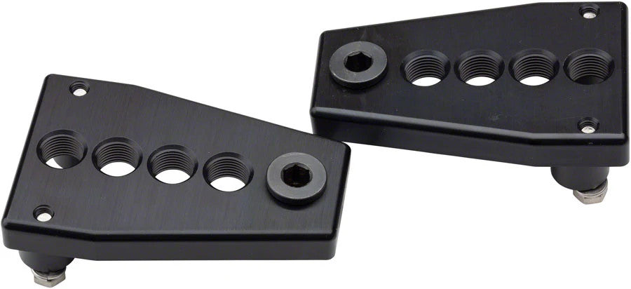 Ride2 Tandem Crank Arm Shorteners: Wide Width 39.5mm - 9/16" (New)