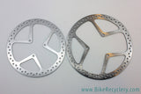 White Industries RX Hubset: Front/Rear/Rotors - 135mm - 8/9/10sp - Polished - For Rim Brake or 3-Hole Rockshox Disc Brake