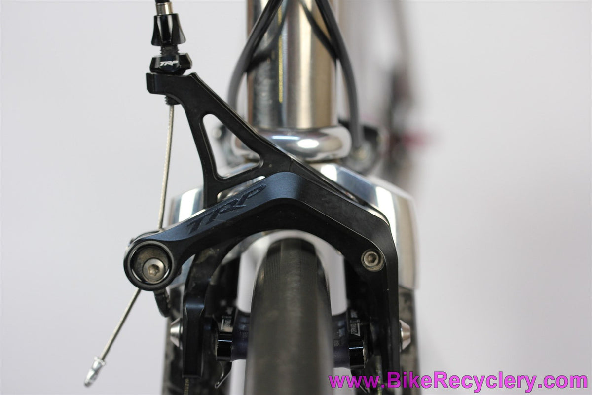 Titanium Sandvik Road Bike:  56cm - Wound Up - Record/Chorus 9sp - TA Zephyr - TRP R979 - H+Son - 3DV Purple - 18lbs (Show Condition)